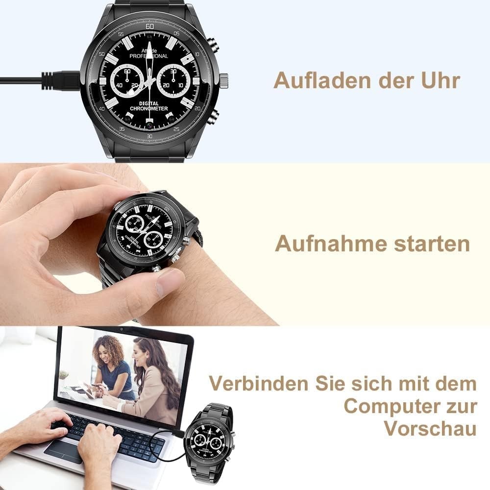 Spionage Camera Klok Full HD 1080p - 59% Korting