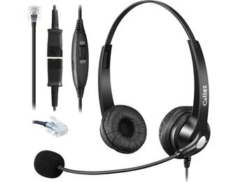 RJ45 Headset met Ruisonderdrukking - 34% Korting