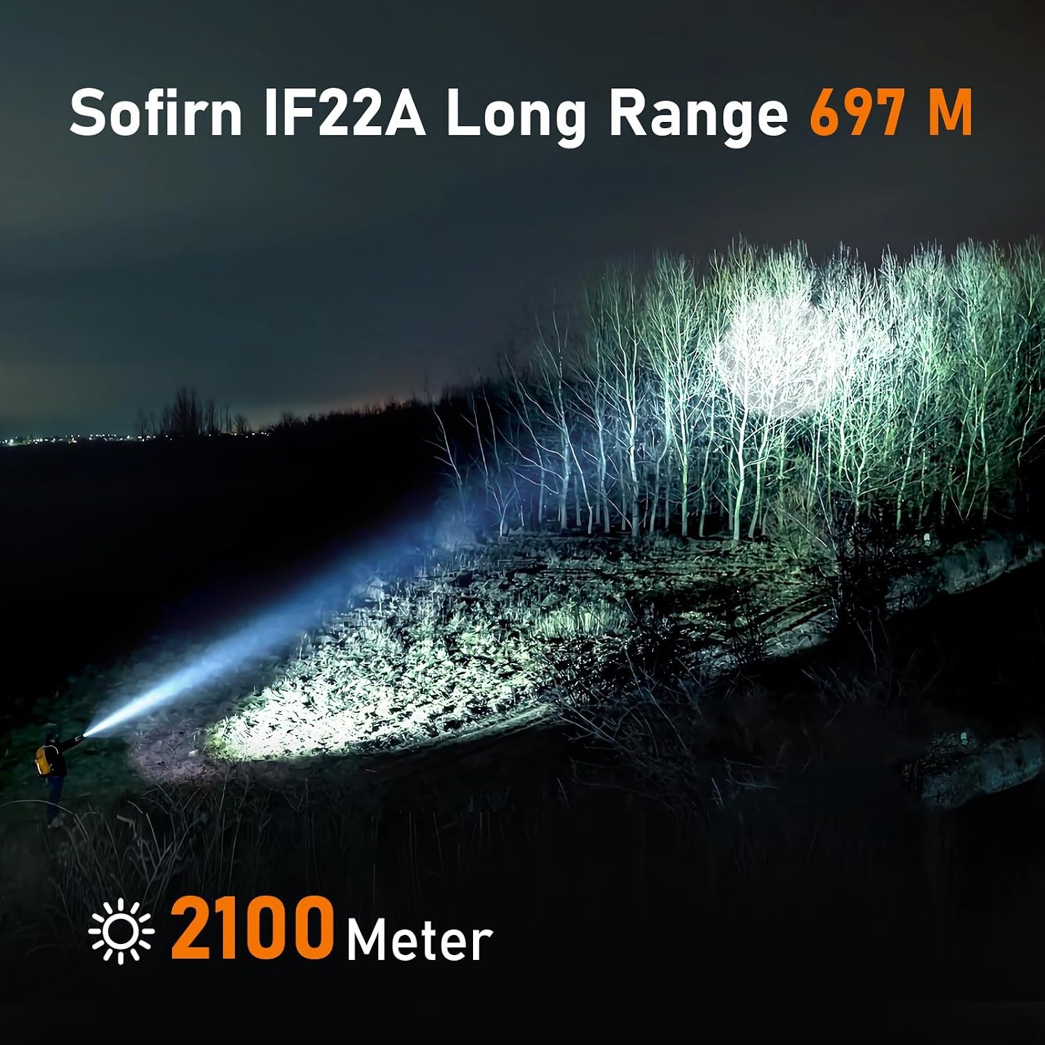 Oplaadbare LED Zaklamp 2100 Lumen - IPX8 Waterdicht (29% korting!)