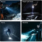 Oplaadbare LED Zaklamp 2100 Lumen - IPX8 Waterdicht (29% korting!)