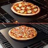 Pizzastaal 40.6x33.6cm - Krokante Bodems, 29% Korting!