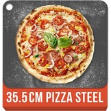 Pizzastaal 40.6x33.6cm - Krokante Bodems, 29% Korting!