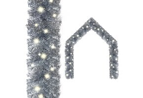 10m Zilverkleurige Kerstslinger met 150 LED's - 79% Korting!