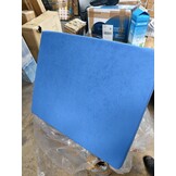 Logeermatras - camping matras - reismatras - opvouwbaar matras - 80 x 200 x 10 - blauw