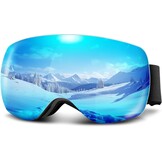 Skibril Blauw Uniseks - 62% Korting
