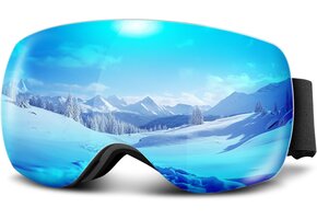 Skibril Blauw Uniseks Volwassene - 50% Korting!