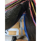 Trampoline rand multi-gekleurd 305 cm diameter regenboog