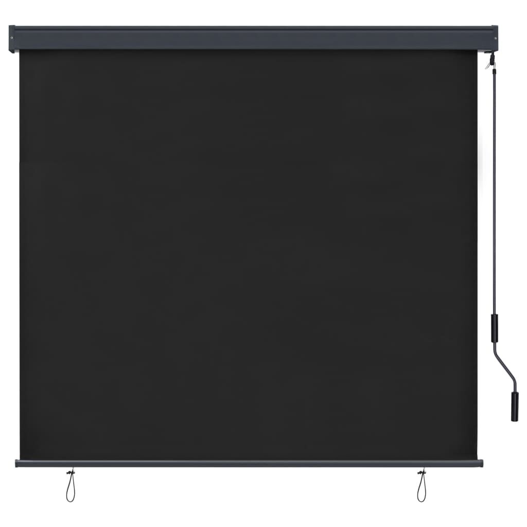 vidaXL Buitenrolgordijn 160x250cm Antraciet - 58% Korting