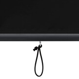 vidaXL Buitenrolgordijn 160x250cm Antraciet - 58% Korting
