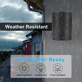 Herdio 5,25 inch bluetooth-luidspreker voor buiten, 600 watt, buitenluidspreker voor buiten, camper, tuin, terras, restaurant, thuisbioscoop