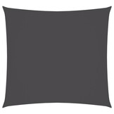 vidaXL Zonnescherm vierkant 3x3 m oxford stof antracietkleurig