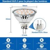 LED Lampen MR16 GU5.3 5W Warm Wit (6-pack) - 43% Korting