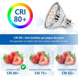 LED Lampen MR16 GU5.3 5W Warm Wit (6-pack) - 43% Korting