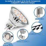 LED Lampen MR16 GU5.3 5W Warm Wit (6-pack) - 43% Korting