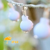Taiyongkang LED Fairy Lights - 6 Meter - 40 LED - Warm Wit - Met Afstandsbediening en Timer