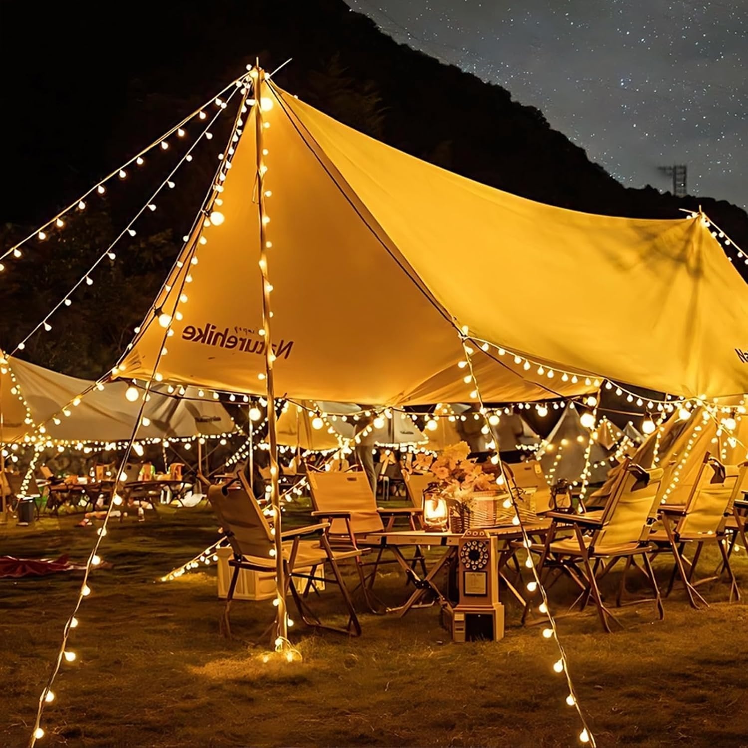 Taiyongkang LED Fairy Lights - 6 Meter - 40 LED - Warm Wit - Met Afstandsbediening en Timer
