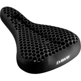 Roze Gel Fietszadelhoes 28x18 cm | Schokabsorberend & Drukverlagend | 57% Korting