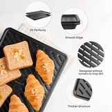 Roestvrijstalen Bakplaat & Koelrek Set - 44x33.3cm - 58% Korting