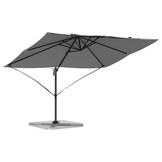 vidaXL Cantilever Roma parasol Antraciet, Zwart 352 x 251 x 260 cm