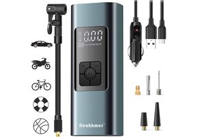 Draagbare Luchtcompressor met 6000mAh Accu - 35% Korting