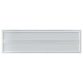 vidaXL Wandschappen 2 st 100x30x3 cm roestvrijstaal zilverkleurig