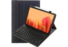 Zwarte Toetsenbordhoes voor Samsung Tab A7 10.4" - 35% Korting!