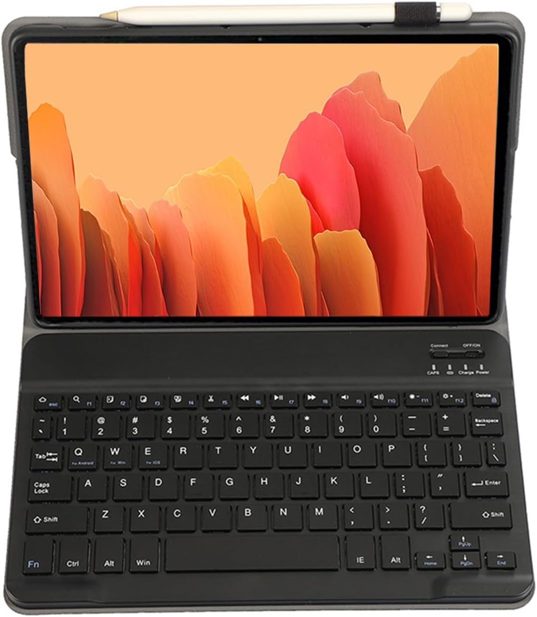 Toetsenbordhoes Zwart voor Samsung Galaxy Tab A7 10.4" met 55% Korting