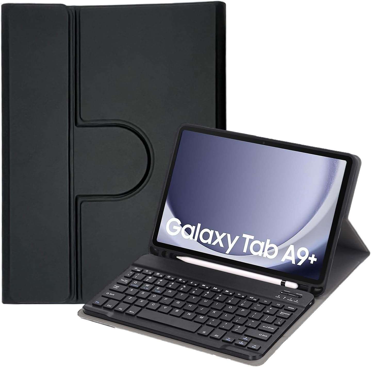 Toetsenbordhoes Zwart voor Samsung Galaxy Tab A7 10.4" met 55% Korting