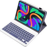 Toetsenbordhoes voor Lenovo Tab M11/K11/Idea Tab 11",violet | Idea Tab 11" TB336FU/TB330FU Hoesje met toetsenbord magnetisch afneembaar draadloos stand QWERTY