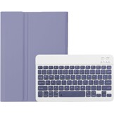 Toetsenbordhoes voor Lenovo Tab M11/K11/Idea Tab 11",violet | Idea Tab 11" TB336FU/TB330FU Hoesje met toetsenbord magnetisch afneembaar draadloos stand QWERTY