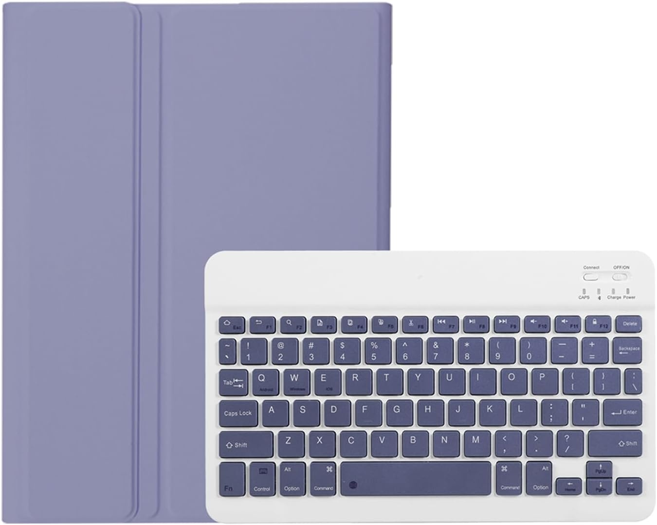 Toetsenbordhoes voor Lenovo Tab M11/K11/Idea Tab 11",violet | Idea Tab 11" TB336FU/TB330FU Hoesje met toetsenbord magnetisch afneembaar draadloos stand QWERTY