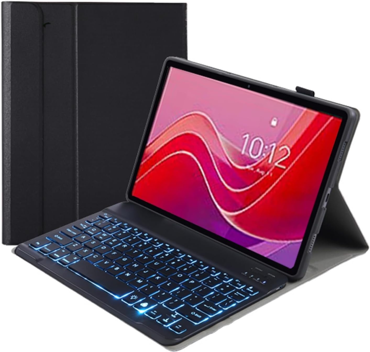 Toetsenbordhoes voor Lenovo Tab M11/K11/Idea Tab 11",violet | Idea Tab 11" TB336FU/TB330FU Hoesje met toetsenbord magnetisch afneembaar draadloos stand QWERTY