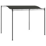 vidaXL Zonneluifel 3x2,4 m antraciet