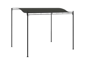 vidaXL Zonneluifel 3x2,4 m antraciet