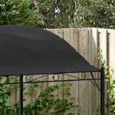 vidaXL Zonneluifel 3x2,4 m antraciet