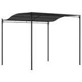 vidaXL Zonneluifel 3x2,4 m antraciet