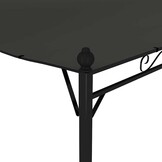 vidaXL Zonneluifel 3x2,4 m antraciet