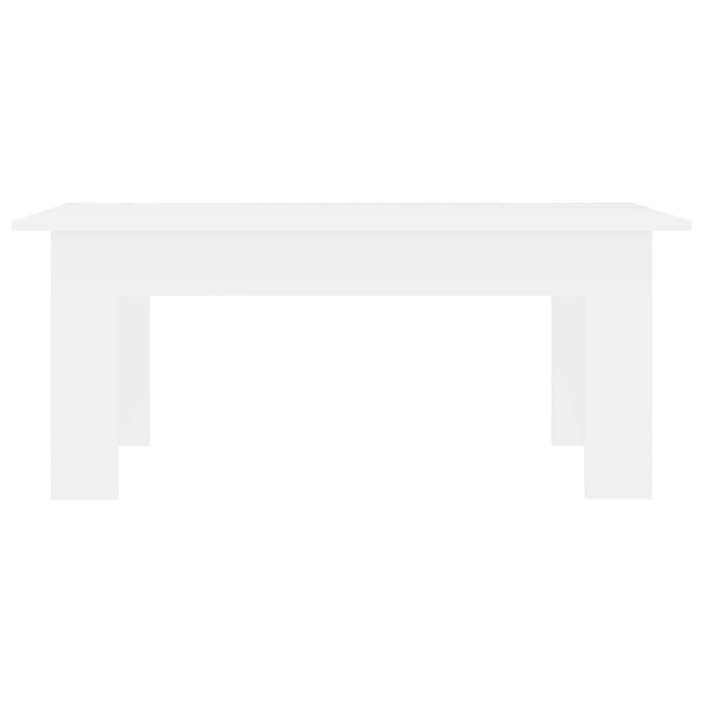 vidaXL Salontafel 100x60x42 cm bewerkt hout wit