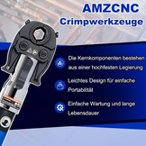 Hydraulische Perstang V-contour 12-28mm | 80kN | 43% Korting