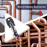 Hydraulische Perstang V-contour 12-28mm | 80kN | 43% Korting