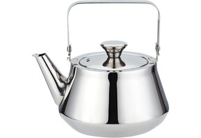 Roestvrijstalen Theepot 1.2L met Zeef | 40% Korting