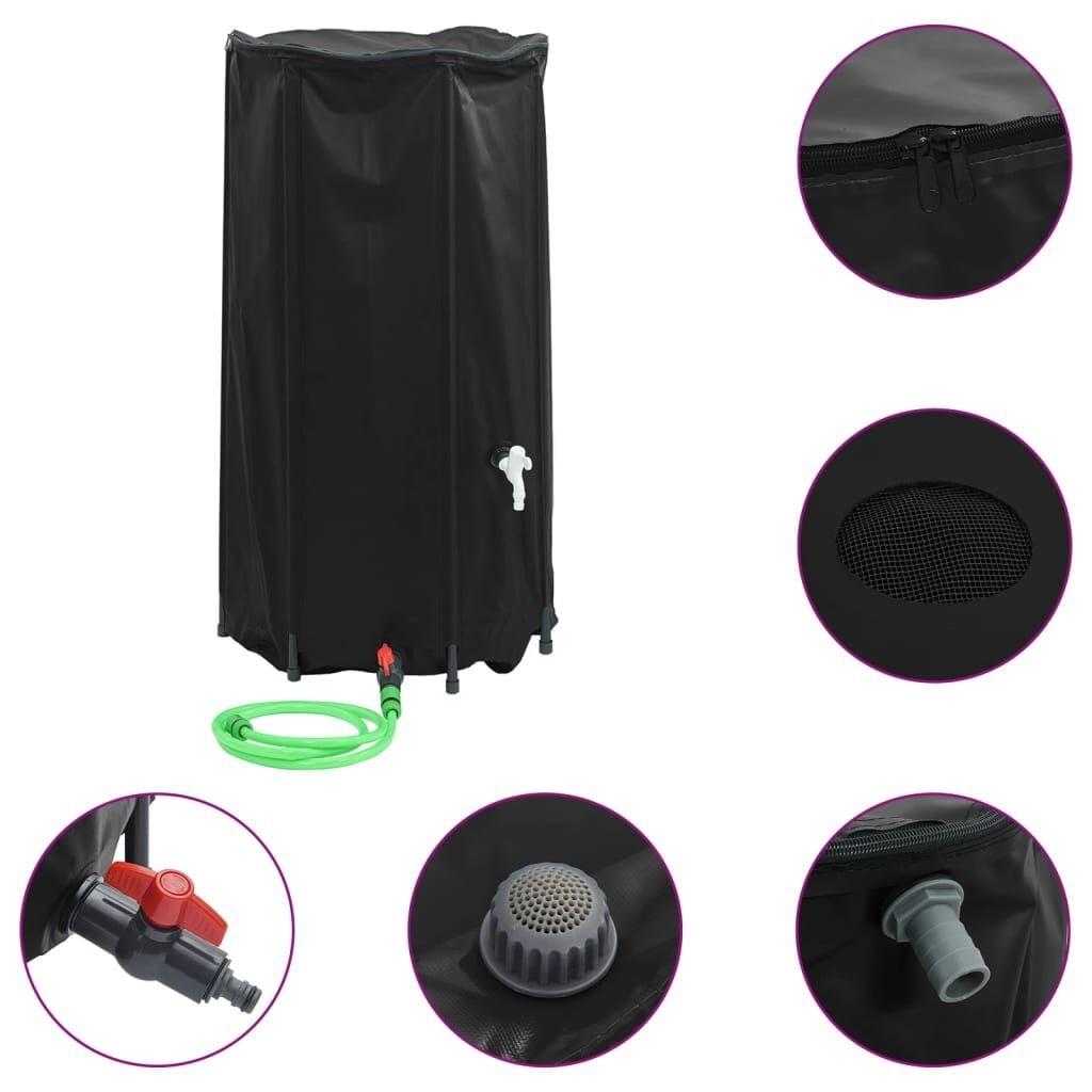 Opvouwbare Watertank 100L PVC met Kraan - 59% Korting