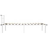 Wit Metalen Bedframe 100x200cm - 34% Korting!