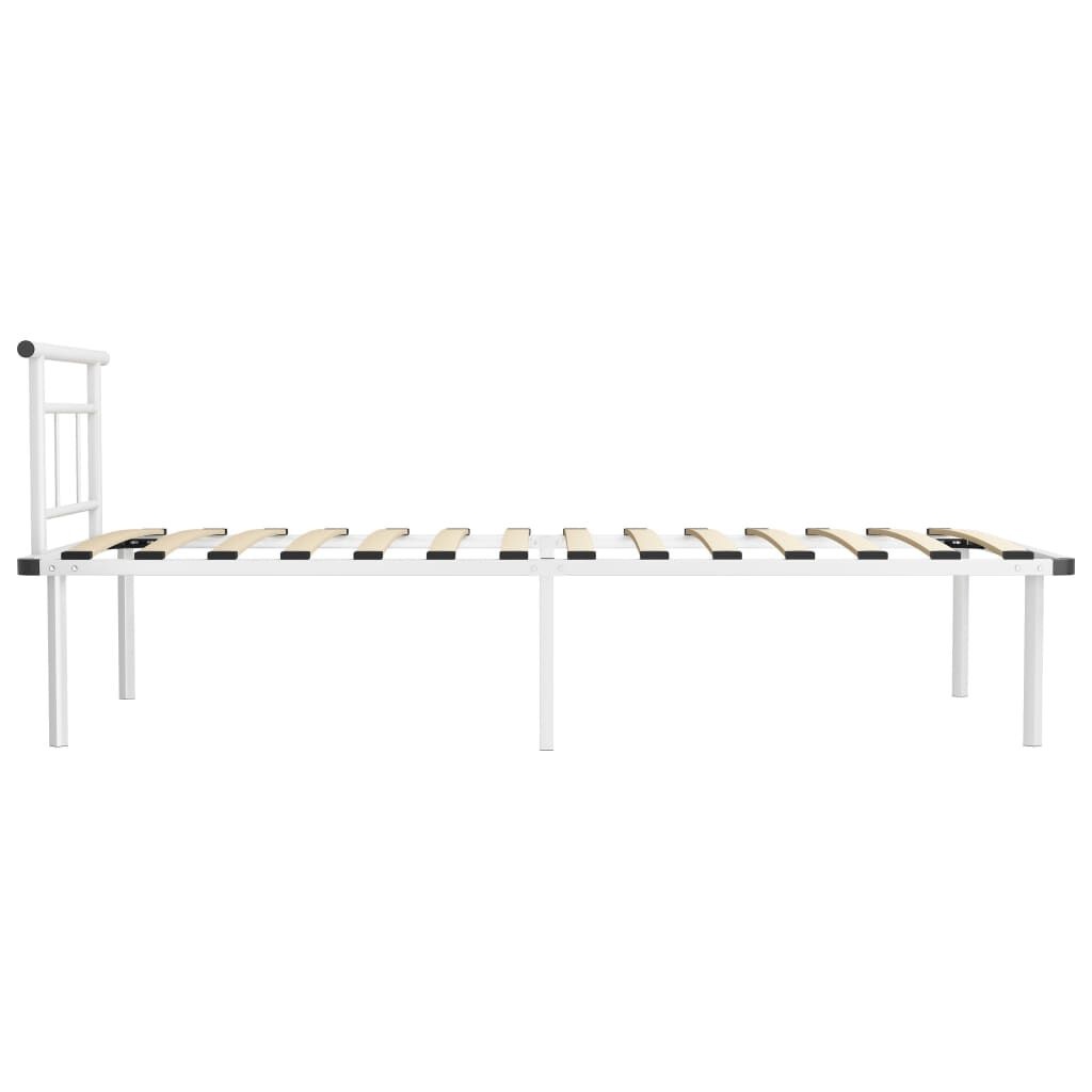 Wit Metalen Bedframe 100x200cm - 34% Korting!