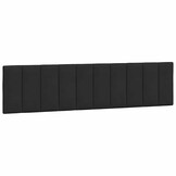vidaXL Hoofdbordkussen Hanko 200 cm Fluweel Zwart - 61% Korting