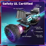 Off-road Hoverboard 8.5" met Bluetooth & LED - 55% Korting