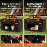Uitvouwbare Dierenreistas 60cm - Ruim & Veilig Voor Katten/Honden (-34%)