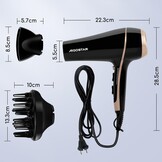 Professionele Haardroger 2400W met 45% Korting - Snel Drogen & Krullen