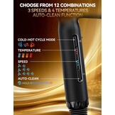Professionele Ionische Föhn 2200W Zwart | 110.000 RPM | Met Diffuser | -60% Korting