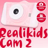 Roze Realikids 2 Digitale Camera voor Kinderen (46% Korting)